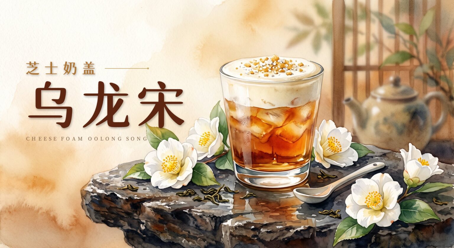 芝士奶盖乌龙宋