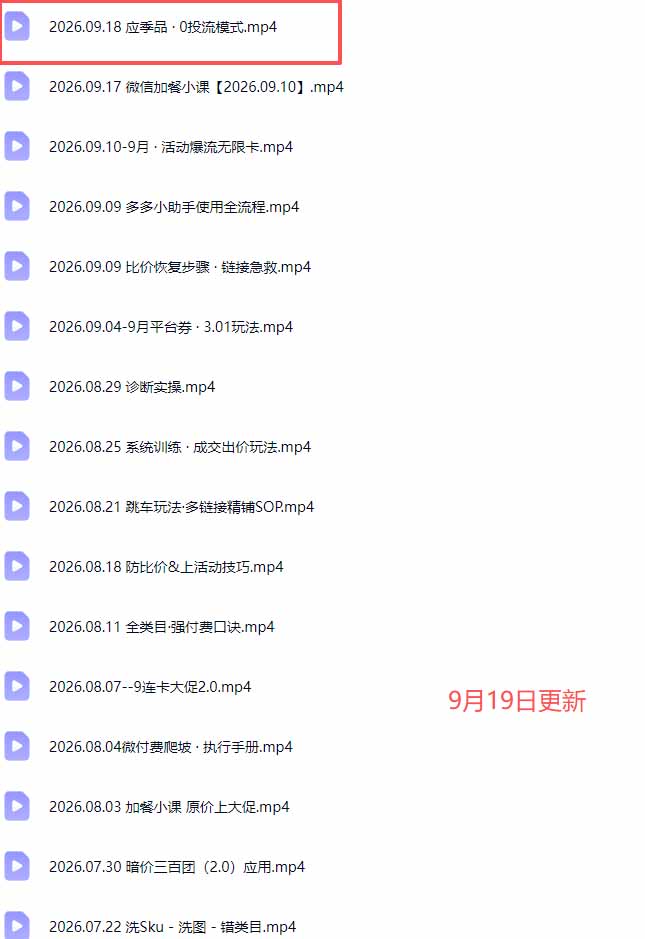 图片[2]-拼多多实战特训营(更新0920)：不管是新手入门或老商家冲量，都有实操方法，跟着学，少走弯路-酷乐网