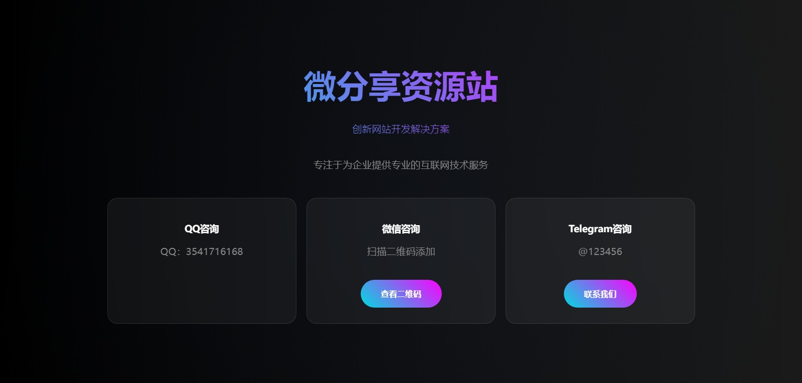 图片[2]-业务单页介绍html源码-微分享自媒体驿站