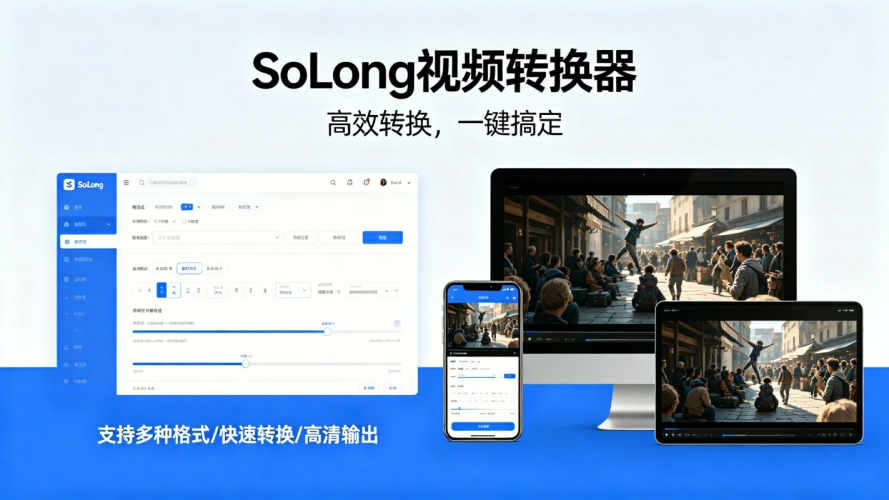 SoLong视频转换器v1.7免费绿色版超级好用-逃课猫Deepfacelab|AI智能研究站